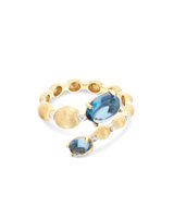 Anneau Nanis Femme Dancing Azure in Or jaune Topazio 1.90 Ct AS56-597-14 - AS56-597-16